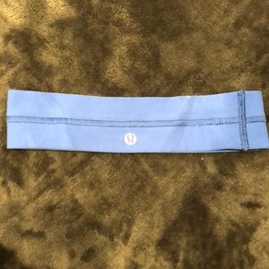 Blue lulu lemon headband